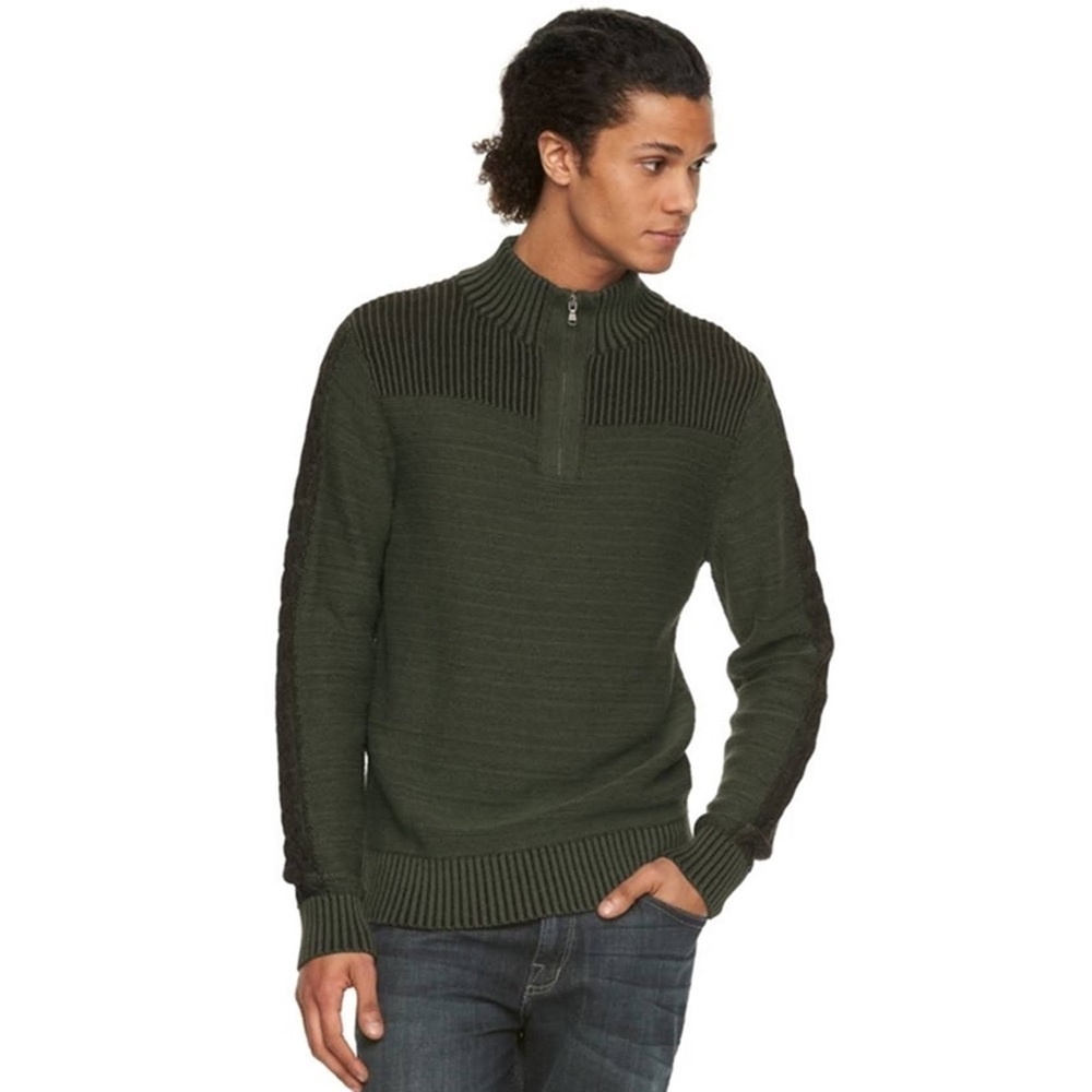 NWT Rock & Republic Mock Neck Pullover